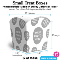 Custom Face Treat Boxes - 12 Ct