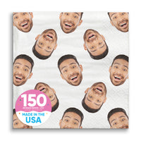 Custom Face Napkins - Pattern Any Occasion