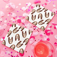 Custom Face Napkins - Pattern Any Occasion