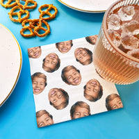 Custom Face Napkins - Pattern Any Occasion