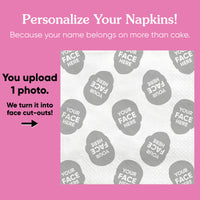 Custom Face Napkins - Pattern Any Occasion