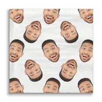 Custom Face Napkins - Pattern Any Occasion