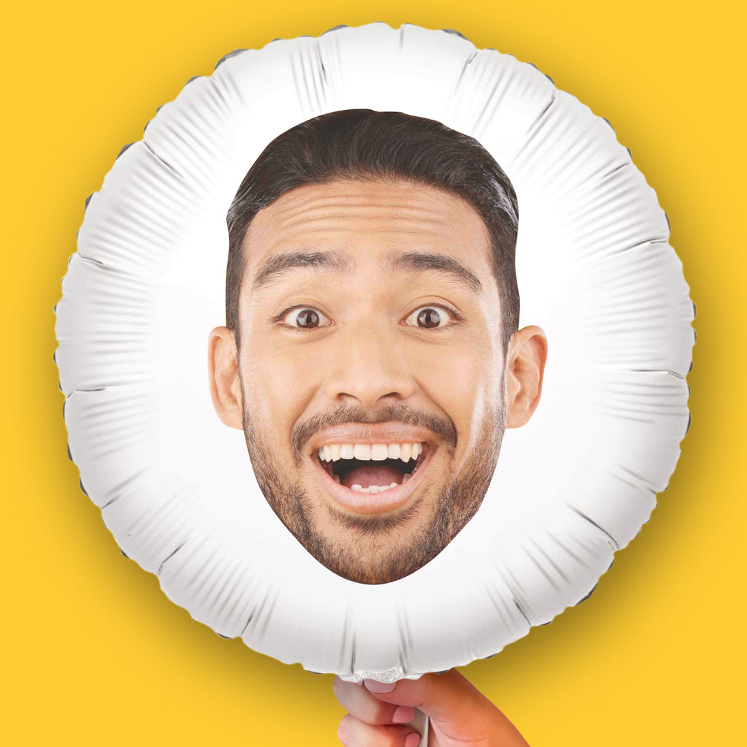Personalized Fun Face Balloon - Double Sided - 1 Ct