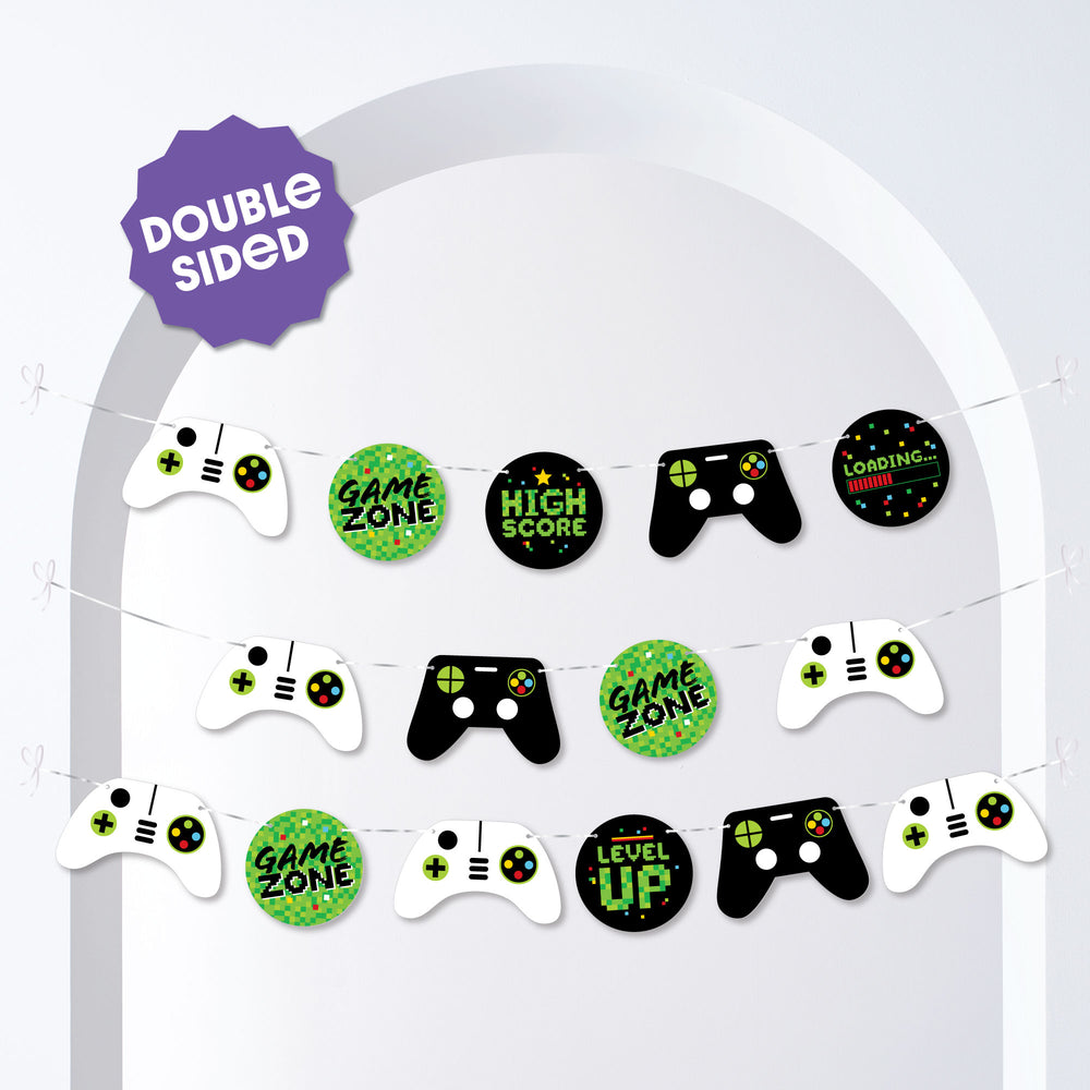 Game Zone Garland Banner - 15 Pc