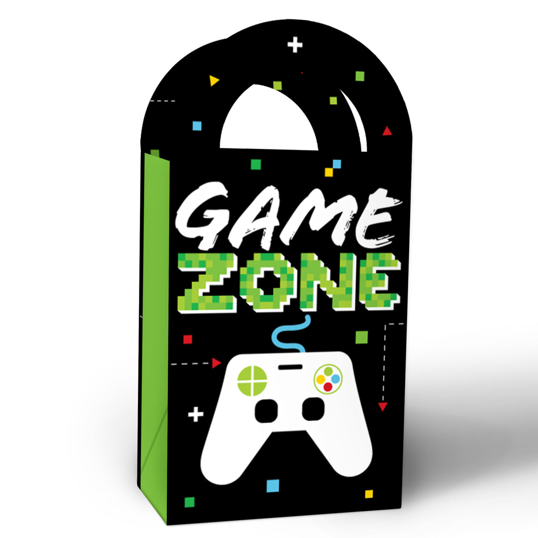 Video Game Paper Favor Bags - 12 Ct