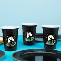 Custom Text Party Cups - Game Zone - 16 Ct