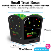 Video Game Treat Boxes - 12 Ct