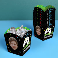 Custom Face Video Game Treat Boxes - 12 Ct