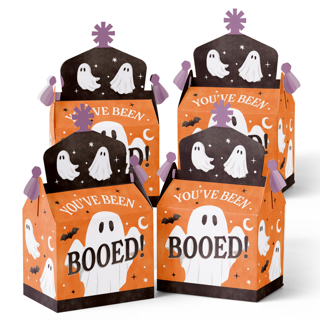 Ghostly You've Been Booed Gable Boxes - 12 Ct