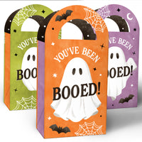 Ghostly You've Been Booed Paper Favor Bags - 12 Ct