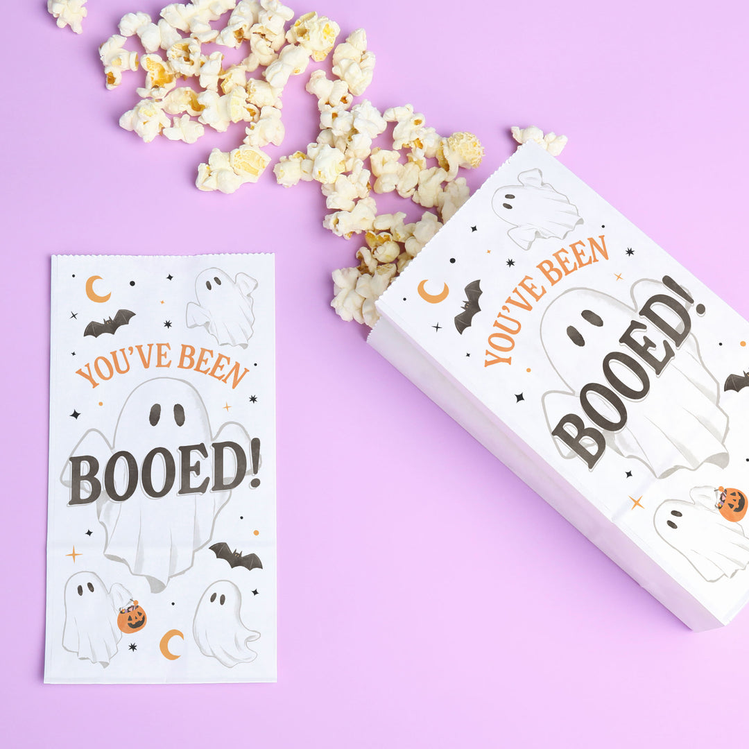 Popcorn Bags - Ghostly You've Been Booed - 25 Ct