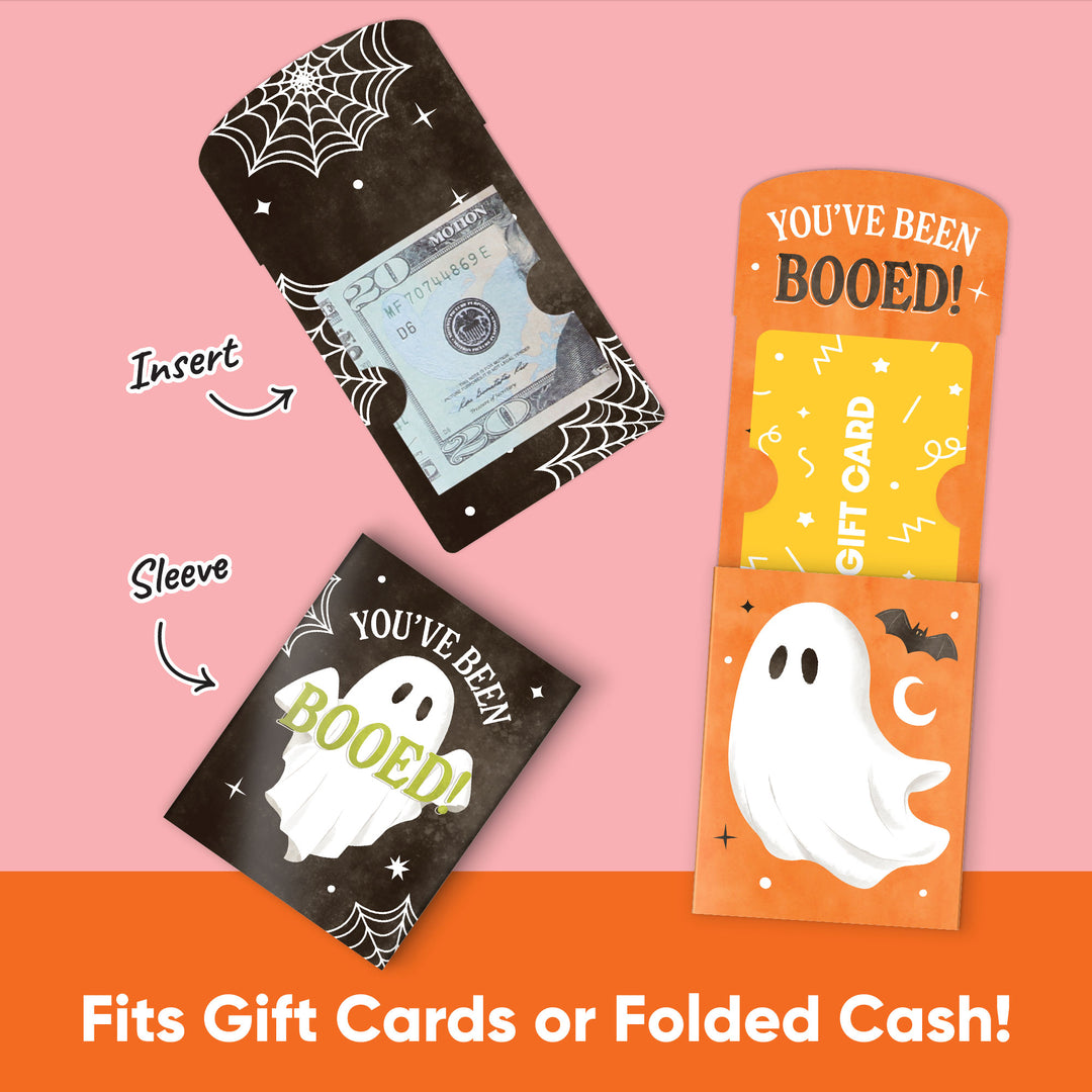 Ghostly You've Been Booed Nifty Gifty Card Holders -  8 Ct