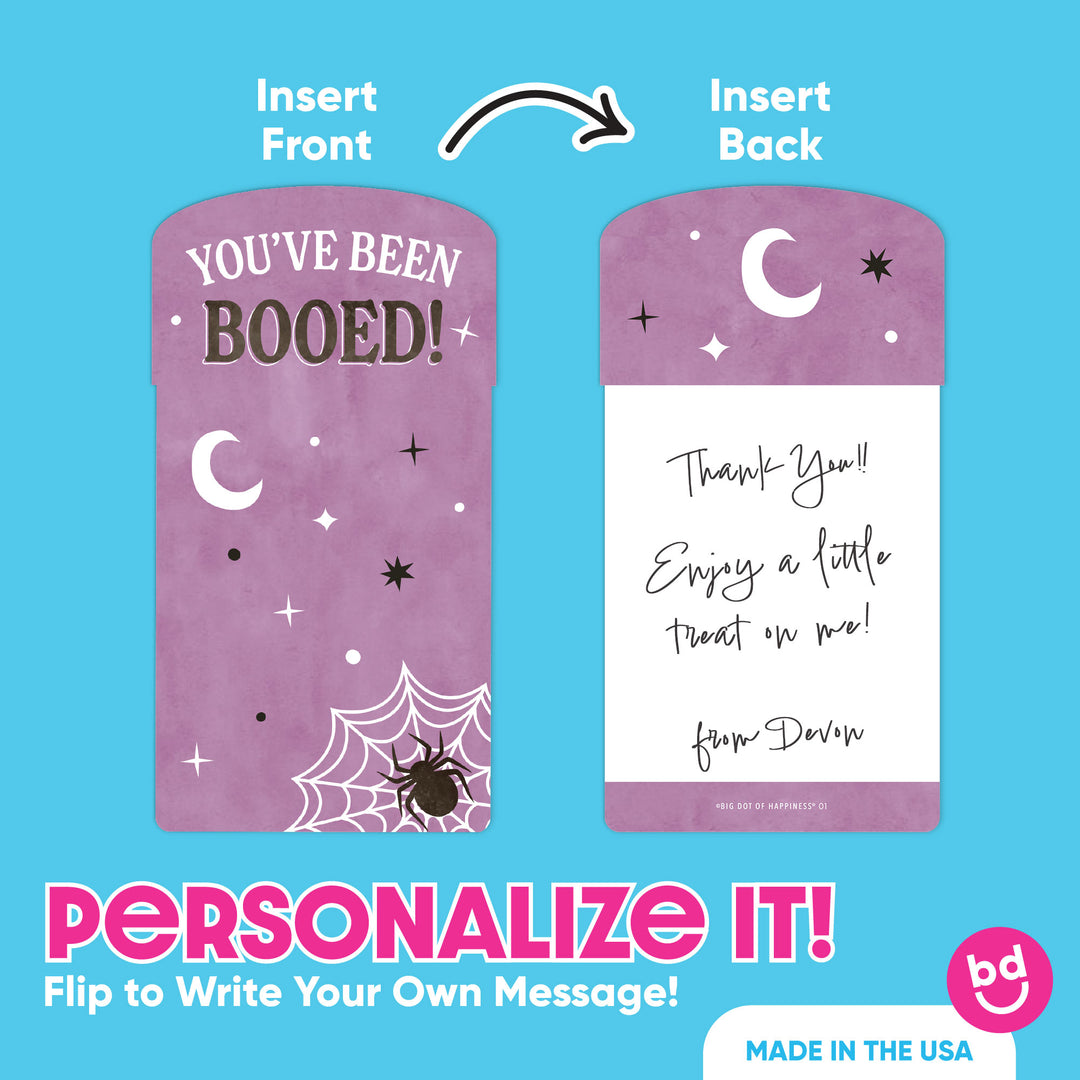 Ghostly You've Been Booed Nifty Gifty Card Holders -  8 Ct