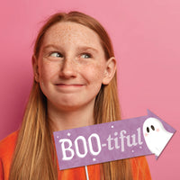 Ghosts Funny Photo Props - 10 Ct