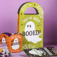 Ghostly You've Been Booed Paper Favor Bags - 12 Ct