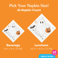 Napkins - Ghosts - 24 Ct