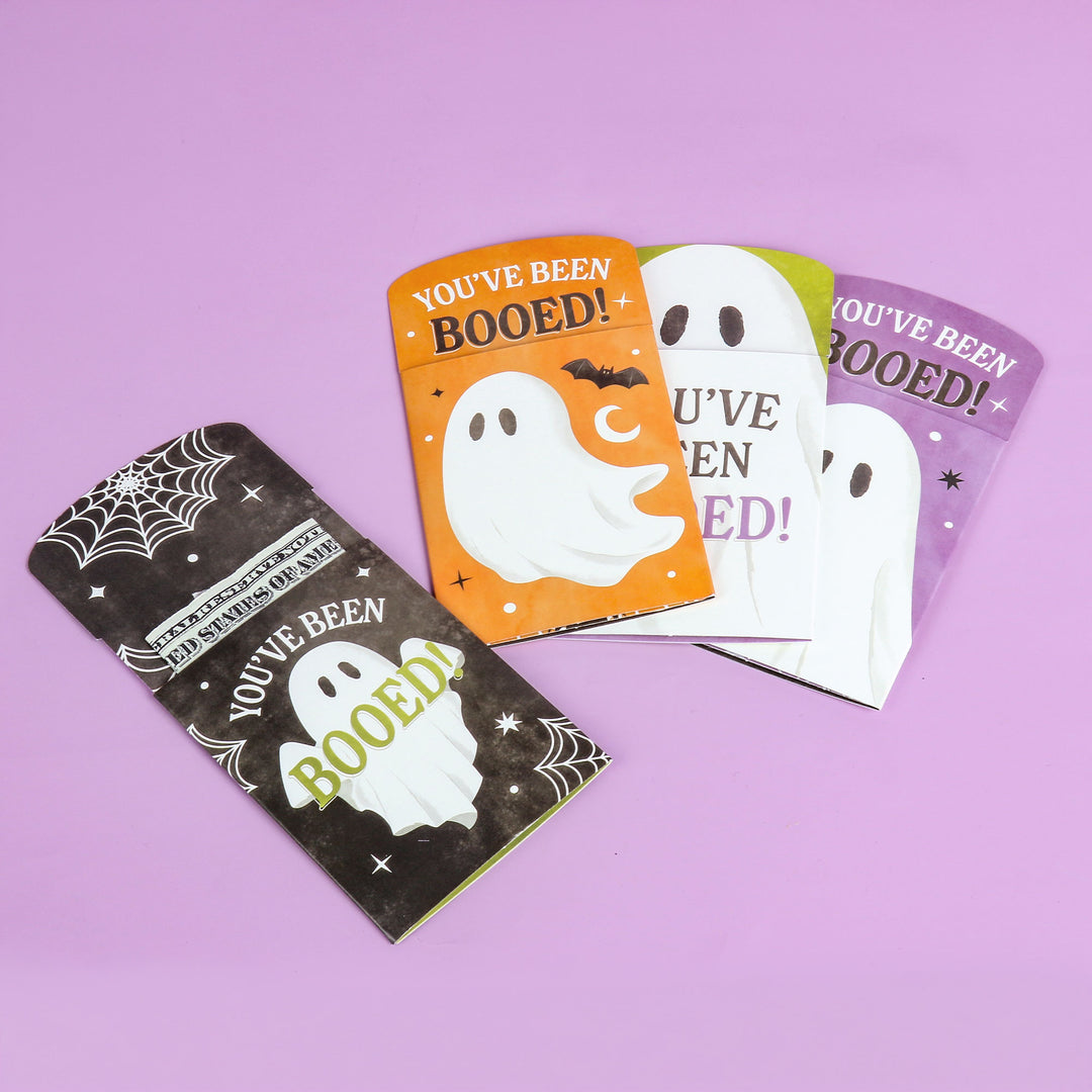 Ghostly You've Been Booed Nifty Gifty Card Holders -  8 Ct