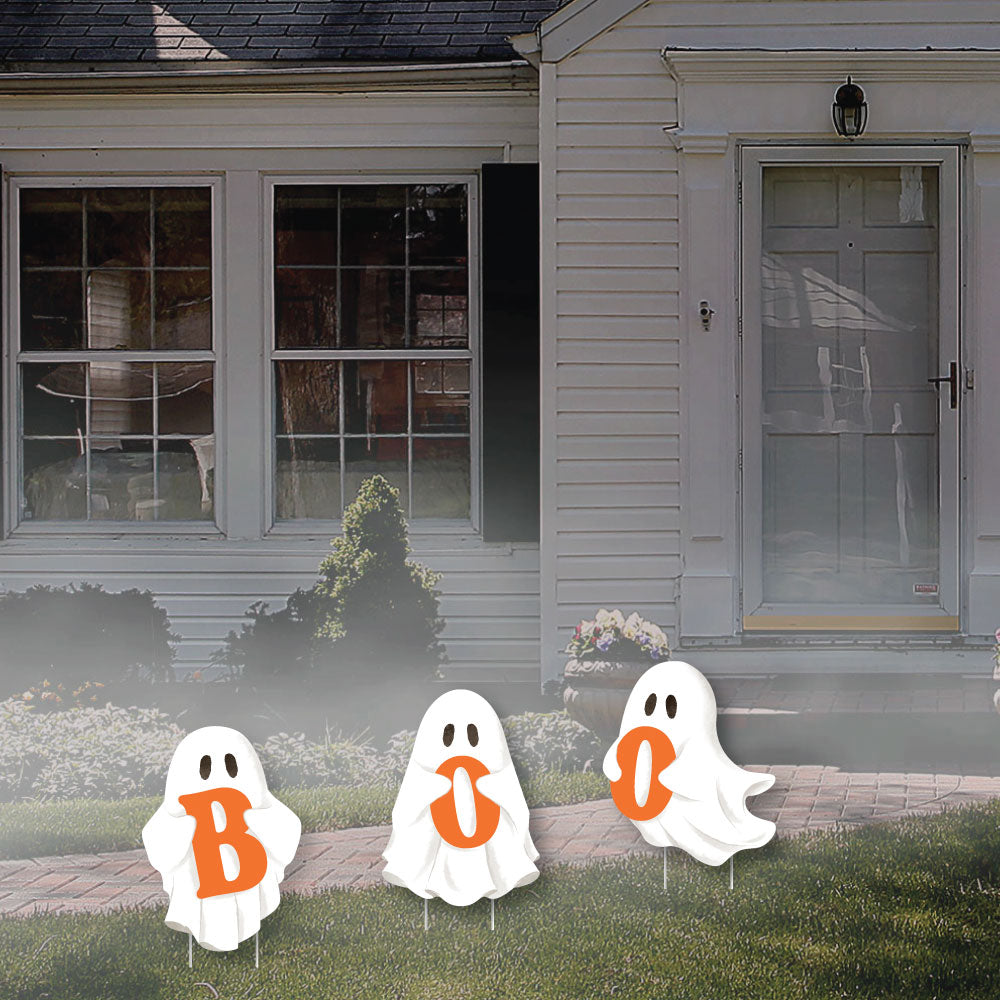 Ghosts Yard Sign - BOO