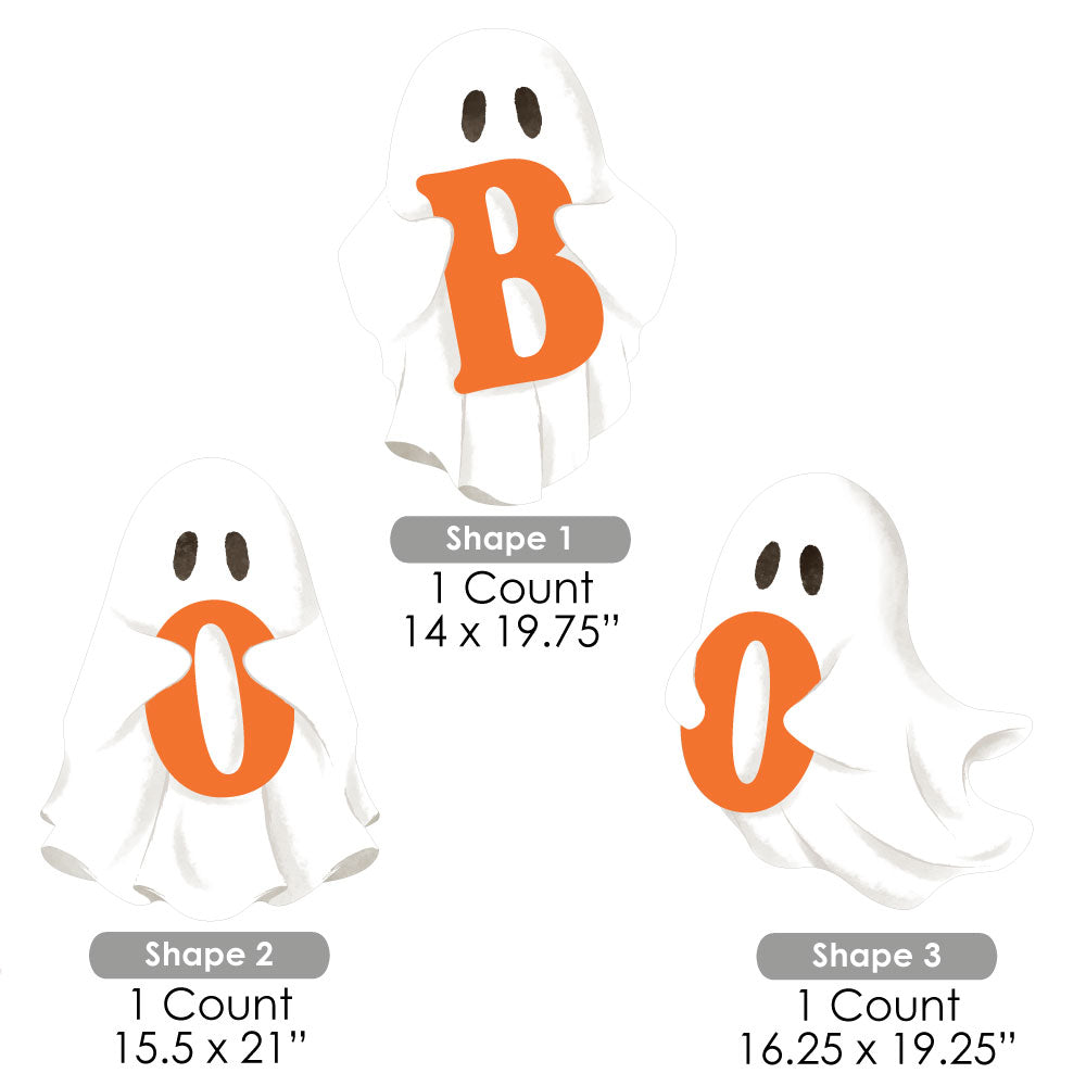 Ghosts Yard Sign - BOO