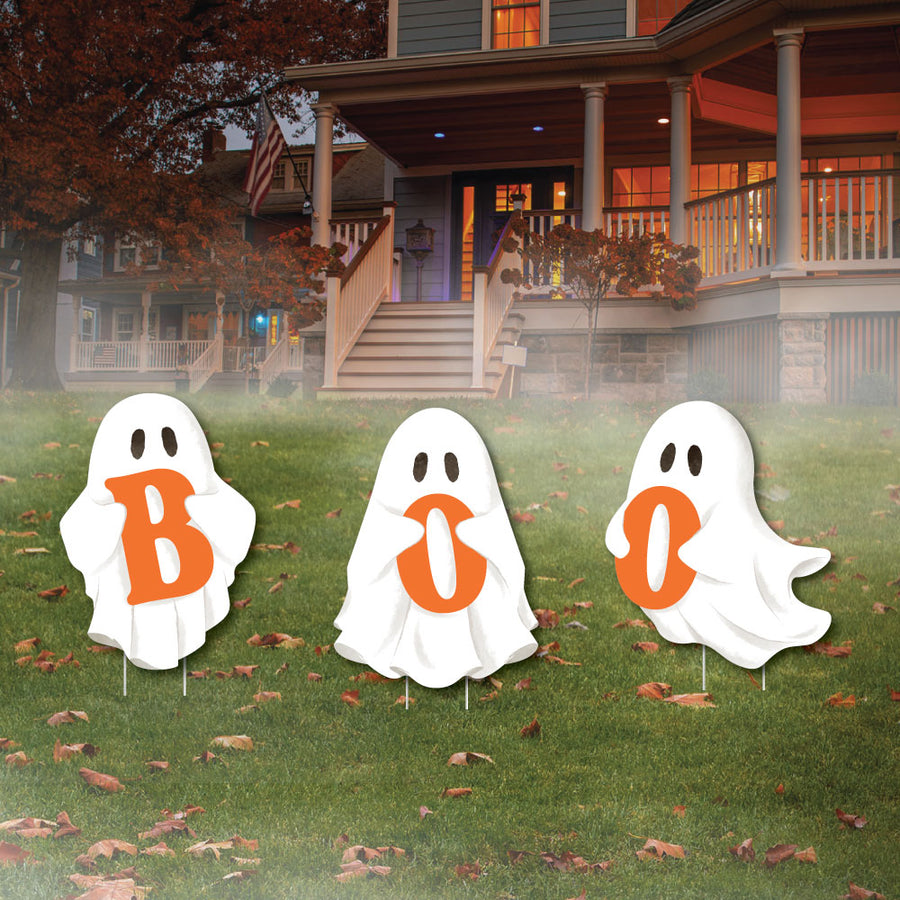 Ghosts Yard Sign - BOO