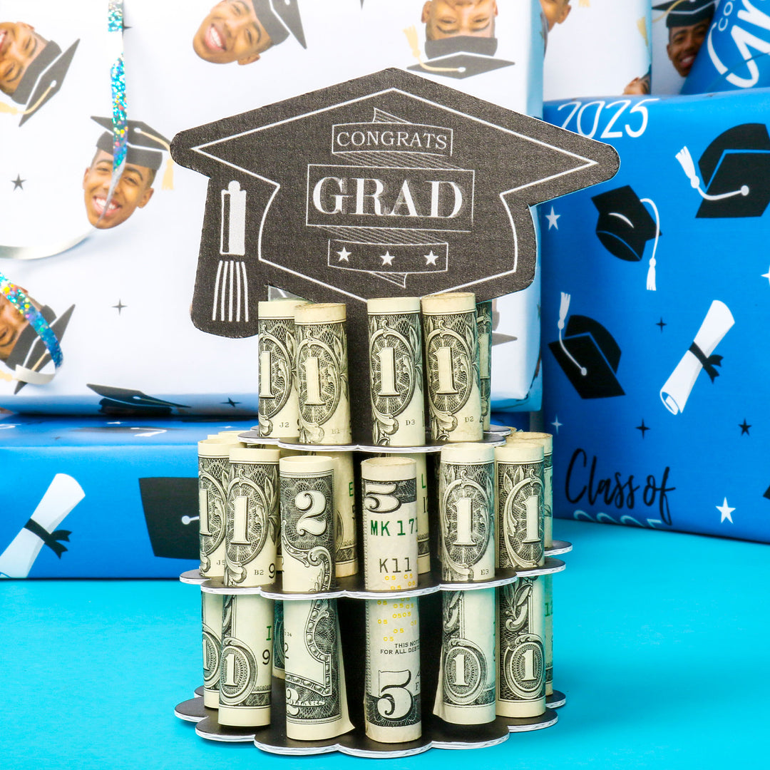 Graduation Cheers Cash Cake