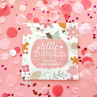 Custom Text Napkins - Girl Little Pumpkin