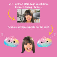 Custom Face Garland Banner - Glitter Dumplings