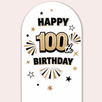 100th Birthday Backdrop Decals