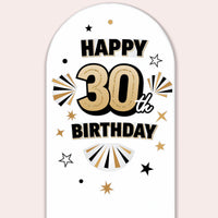 30th Birthday Backdrop Decals
