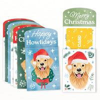 Christmas Dogs Nifty Gifty Card Holders - 8 Ct