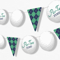 Golf Garland Banner - 15 Pc
