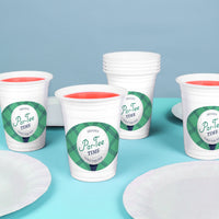 Custom Text Party Cups - Golf - 16 Ct