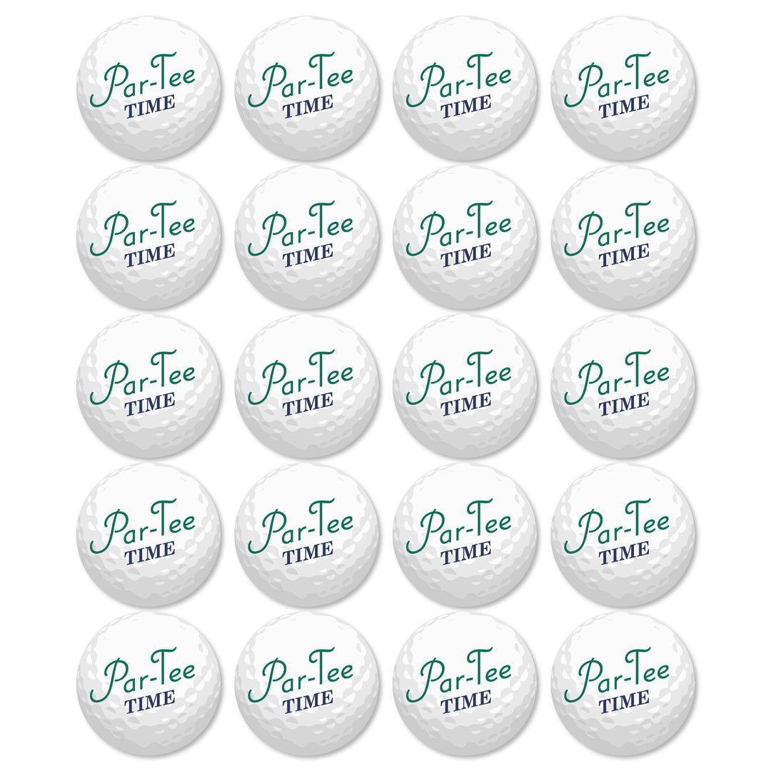 Par-Tee Time Golf Large Essentials - 20 Ct