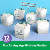 Golf Treat Boxes - 12 Ct