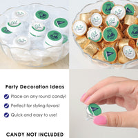Par-Tee Time - Golf - Birthday or Retirement Party Small Round Candy Stickers - Party Favor Labels - 324 Count