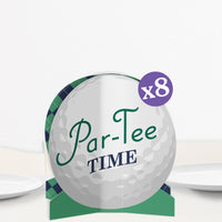 Golf 3D Centerpieces - 8 Ct