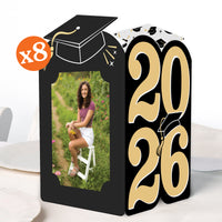 Graduation Photo Centerpieces - 8 Ct