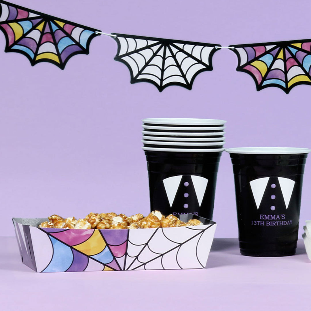 Custom Party Cups - Goth Girl - 16 Ct