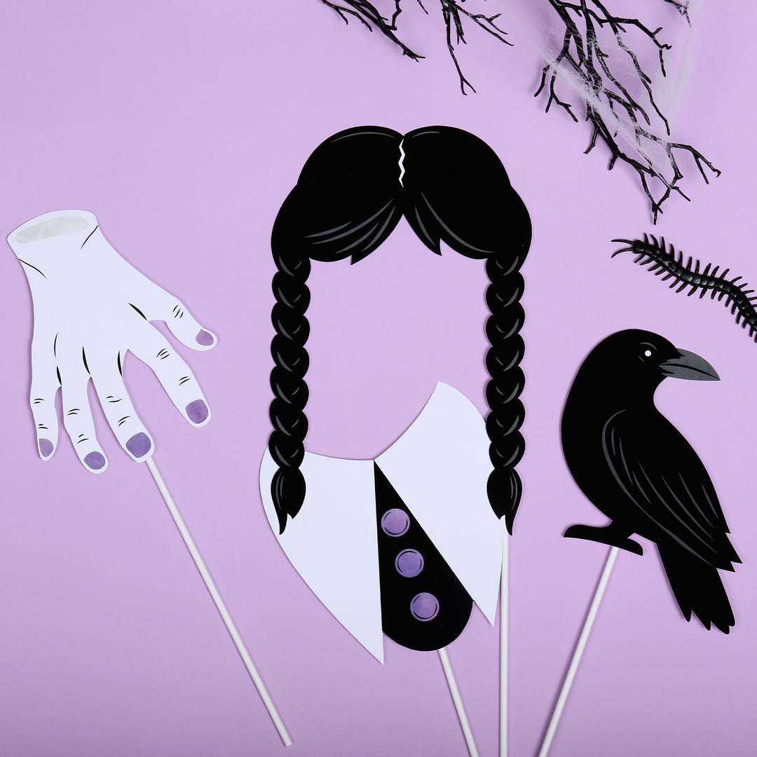 Goth Girl Photo Props - 20 Ct