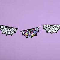 Goth Girl Garland Banner - 15 Pc