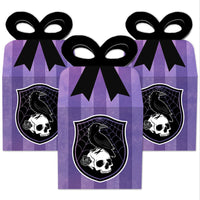 Goth Girl Bow Boxes - 12 Ct