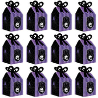 Goth Girl Bow Boxes - 12 Ct