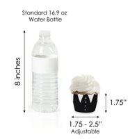 Goth Girl Cupcake Wrappers and Treat Picks - 24 Ct