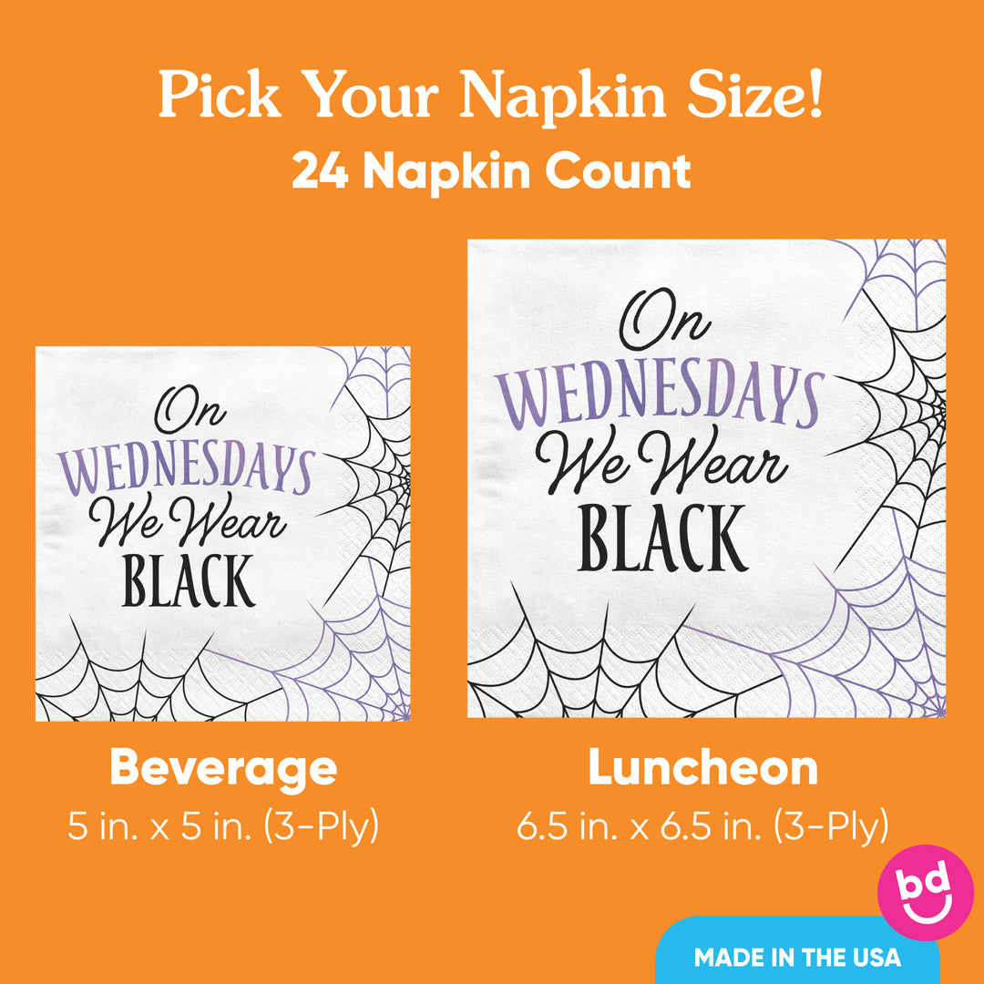 Napkins - Goth Girl - 24 Ct