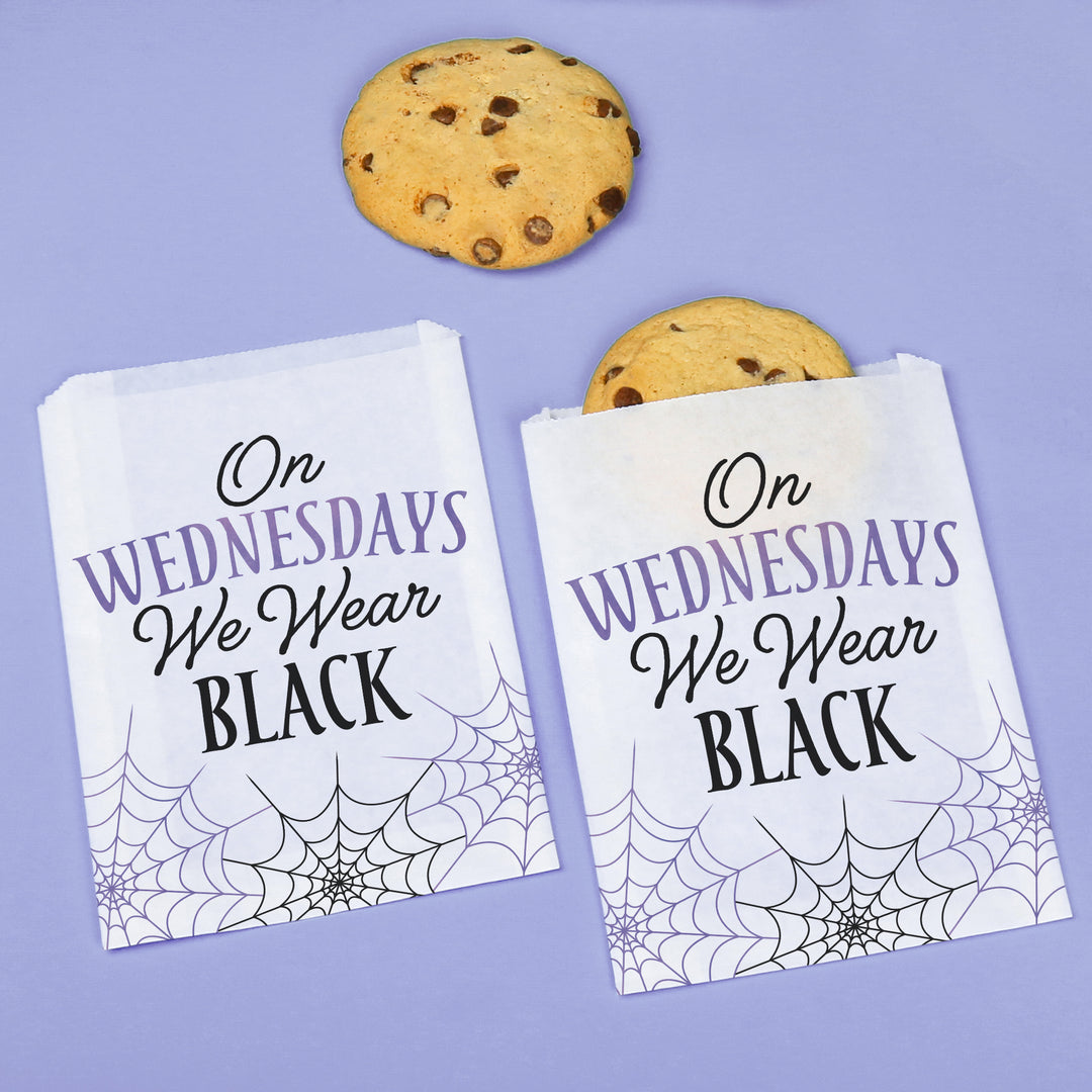 Paper Treat Bags - Goth Girl - 25 Ct