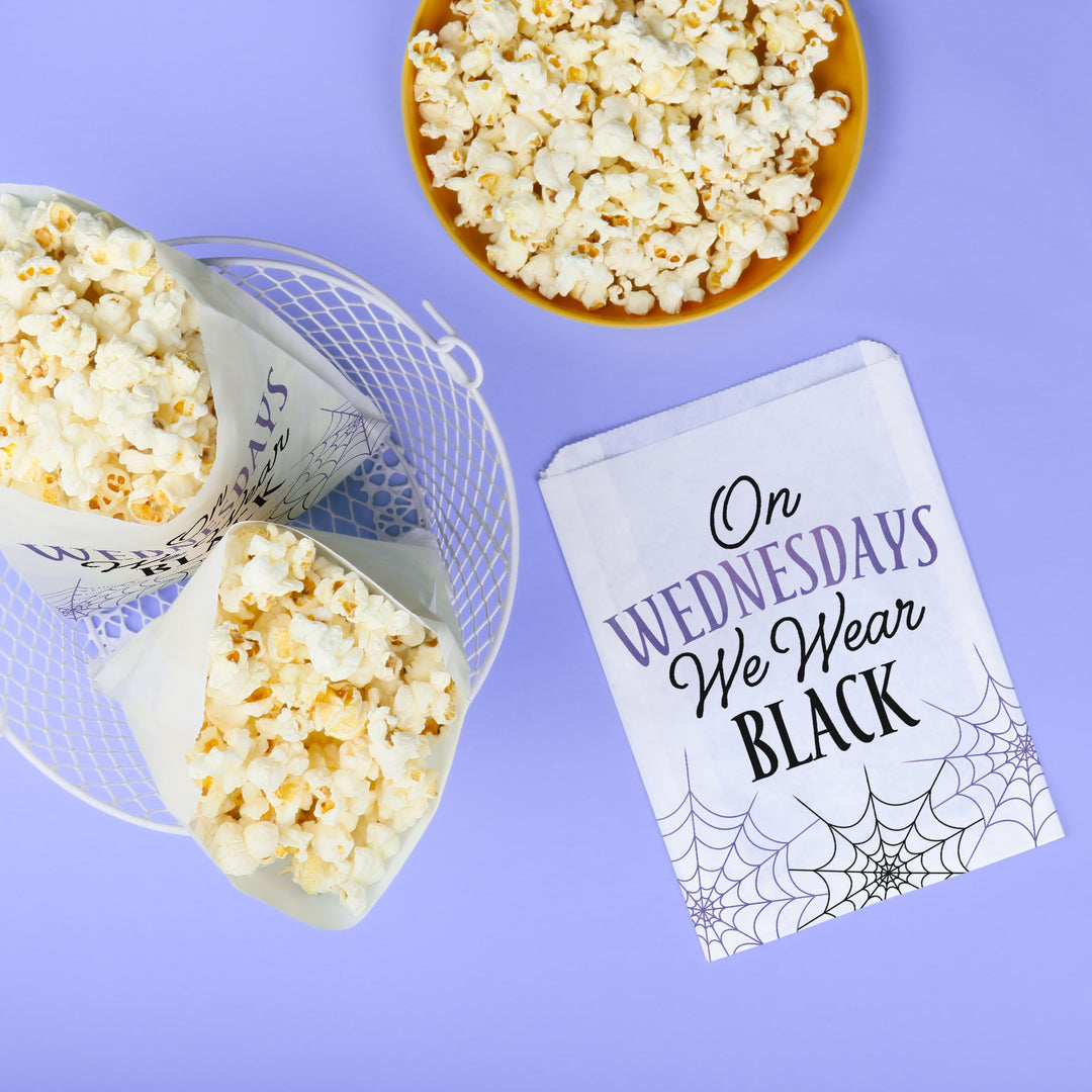 Paper Treat Bags - Goth Girl - 25 Ct