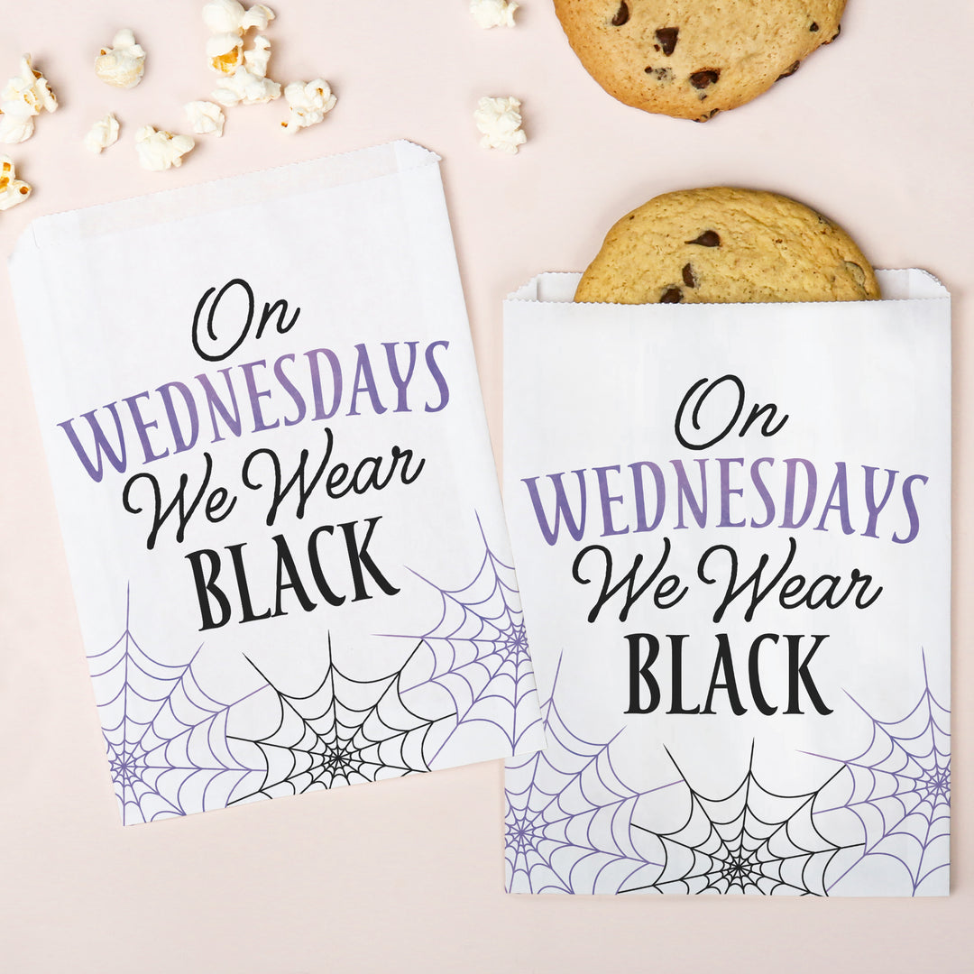 Paper Treat Bags - Goth Girl - 25 Ct