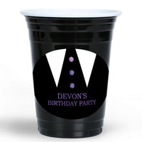 Custom Party Cups - Goth Girl - 16 Ct