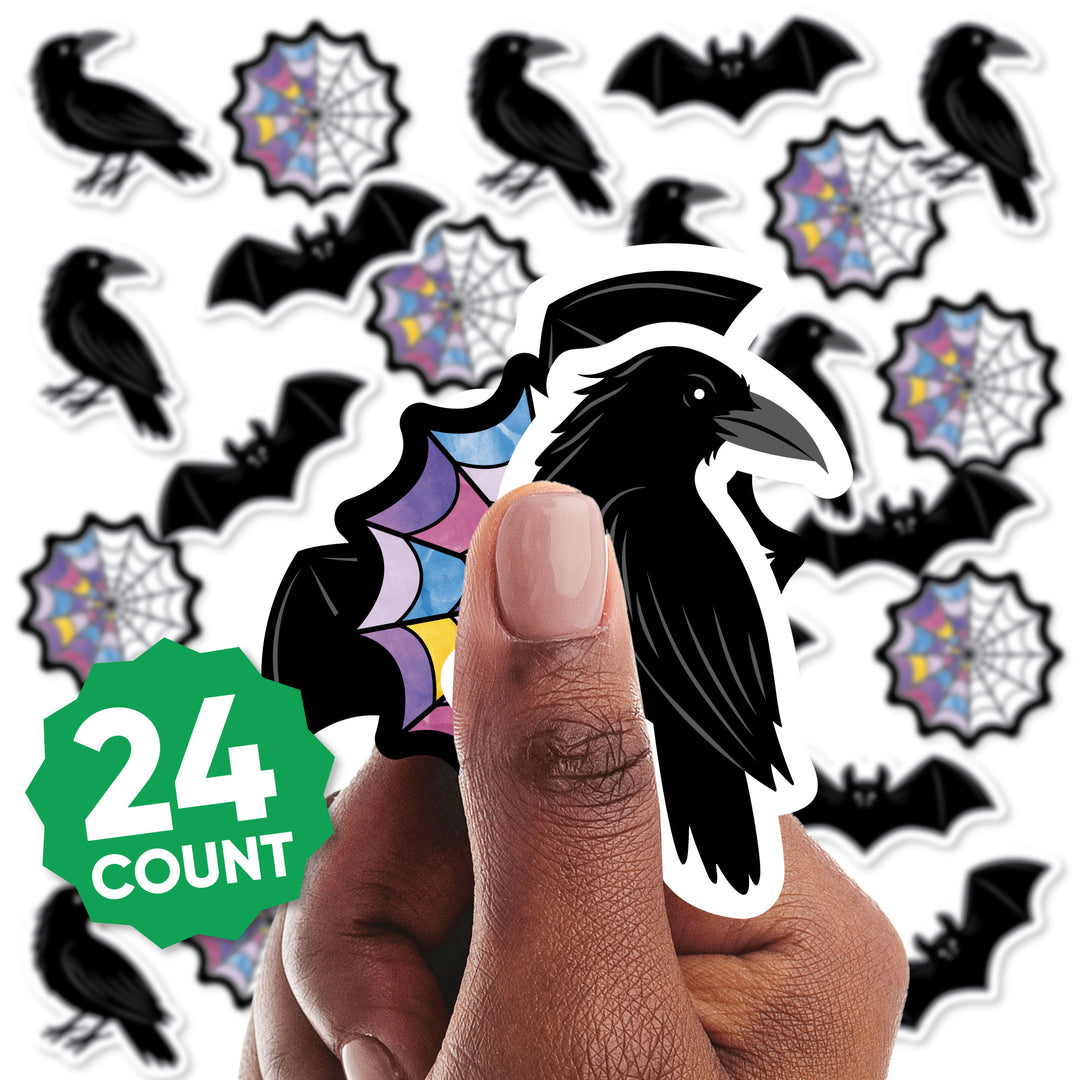 Goth Girl DIY Paper Cut-Outs - 24 Ct
