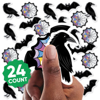 Goth Girl DIY Paper Cut-Outs - 24 Ct